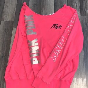 Women’s off shoulder sweat shirt